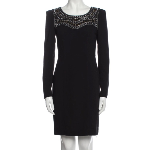 ALICE BY TEMPERLEY Bateau Neckline Mini Dress NWT - Picture 2 of 10